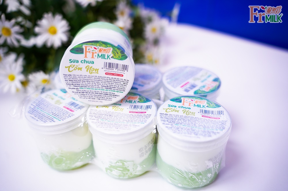 Sữa Chua Cốm Non