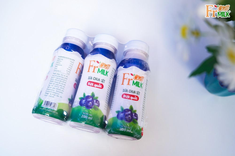 Sữa Chua Sệt Việt Quất