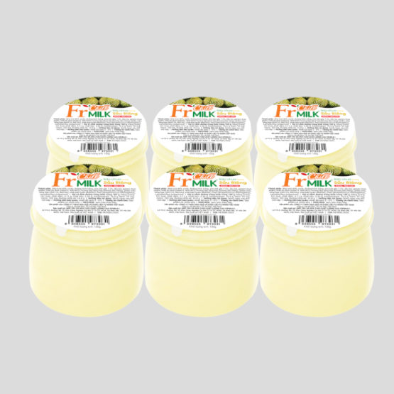 Sữa Chua Hương Sầu Riêng – Lốc 6 Hũ Sữa Chua Hương Sầu Riêng – Lốc 6 Hũ